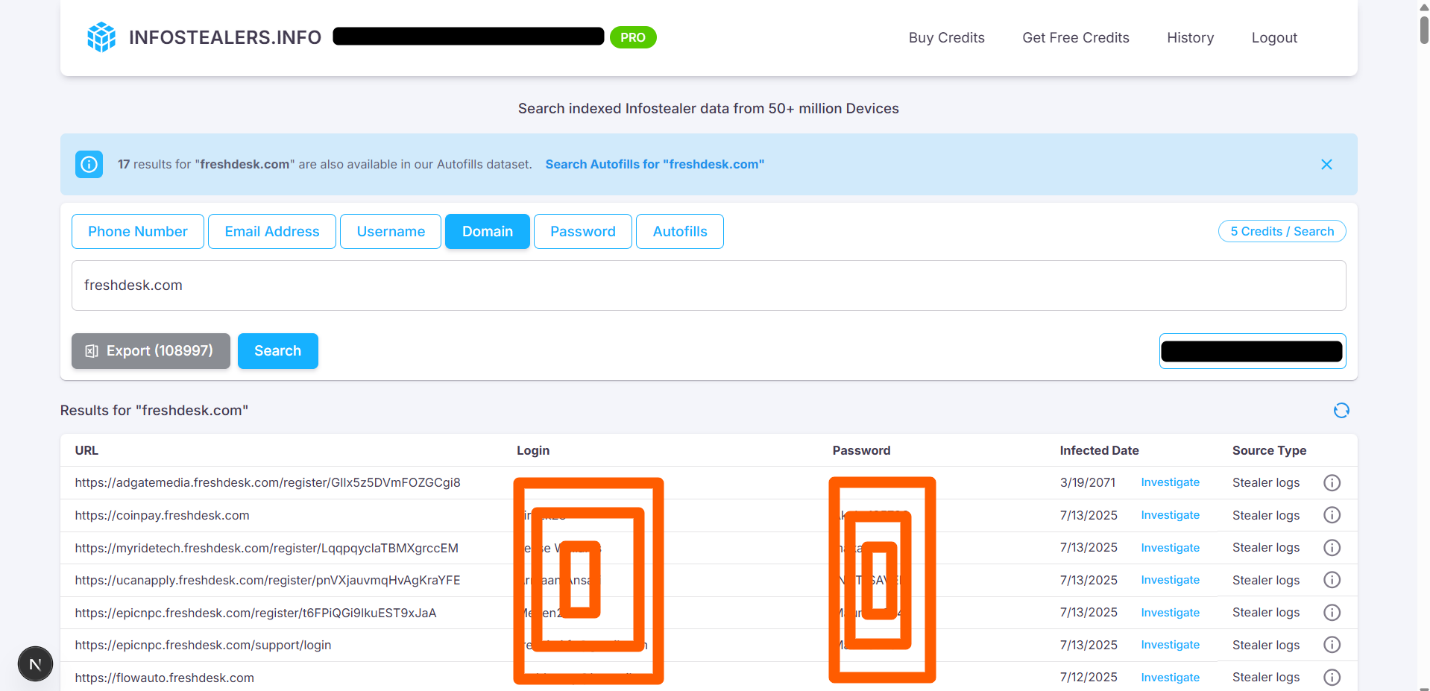 When Help Desks Hurt: How Freshdesk Credential Compromises Become a Silent Breach Vector